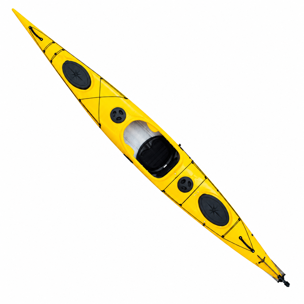 Vidda Adventure 500 gul kajak Top bild