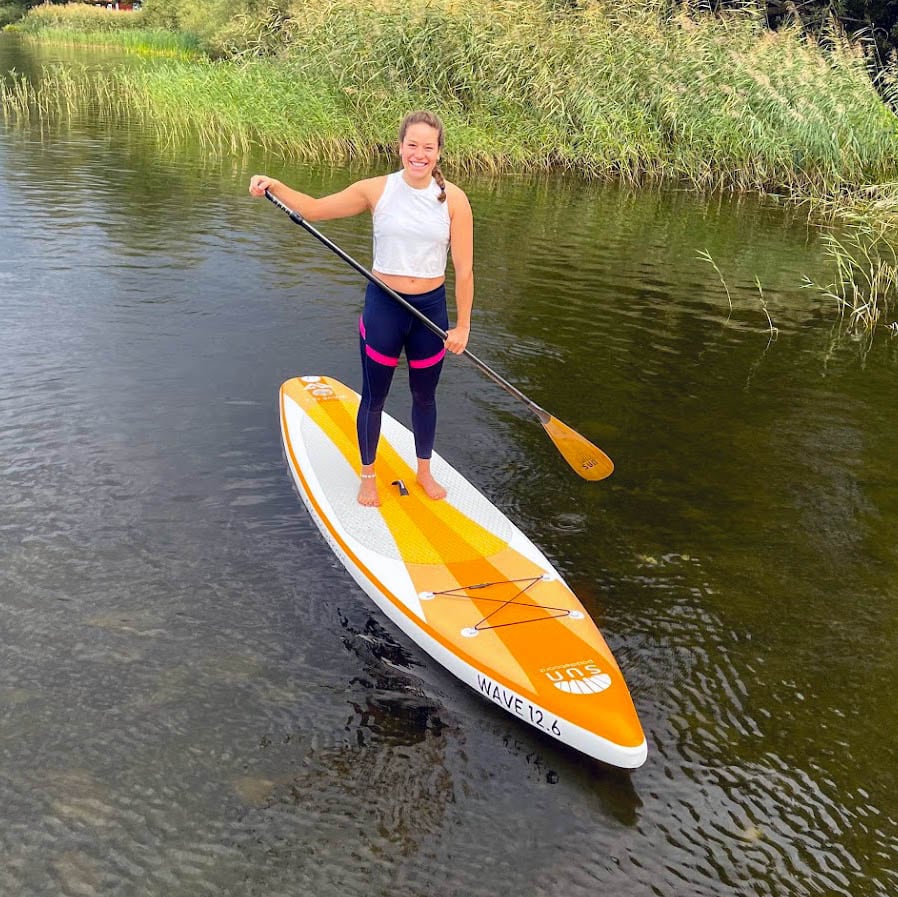 SUN Wave 12.6 – uppblåsbar SUP-bräda med extra längd för stabil och bekväm paddling på både korta och längre turer