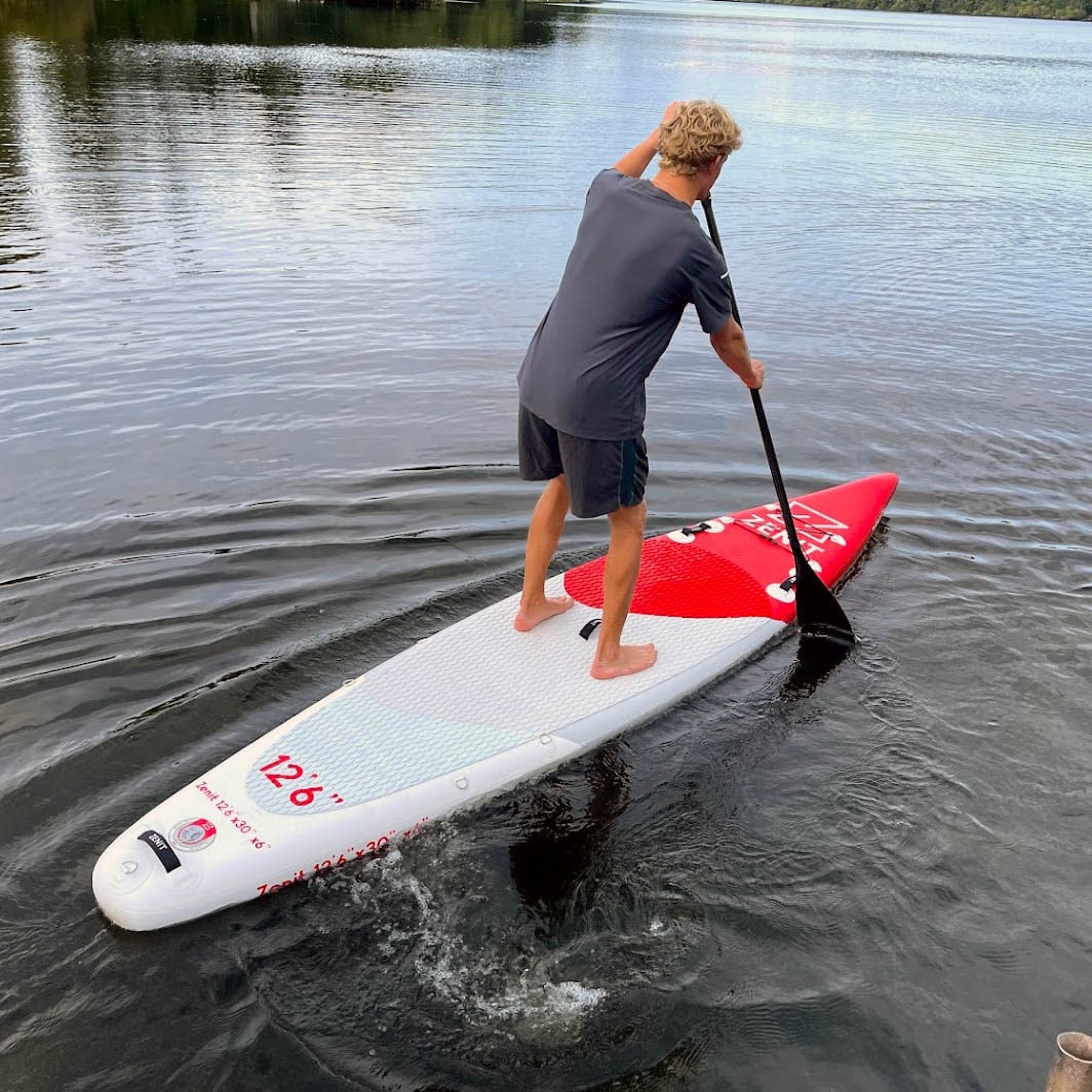 SUN Zenit 12.6 – uppblåsbar touring-SUP med bra glid, riktningsstabilitet och packkapacitet för utflykter och längre turer