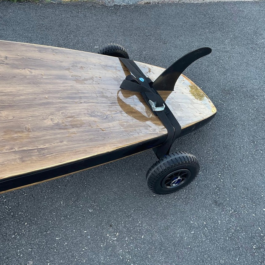 SUP-vagn – smidig transportkärra för att rulla din SUP-bräda till och från vattnet