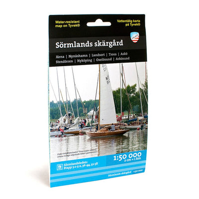 Karta - Sörmlands skärgård