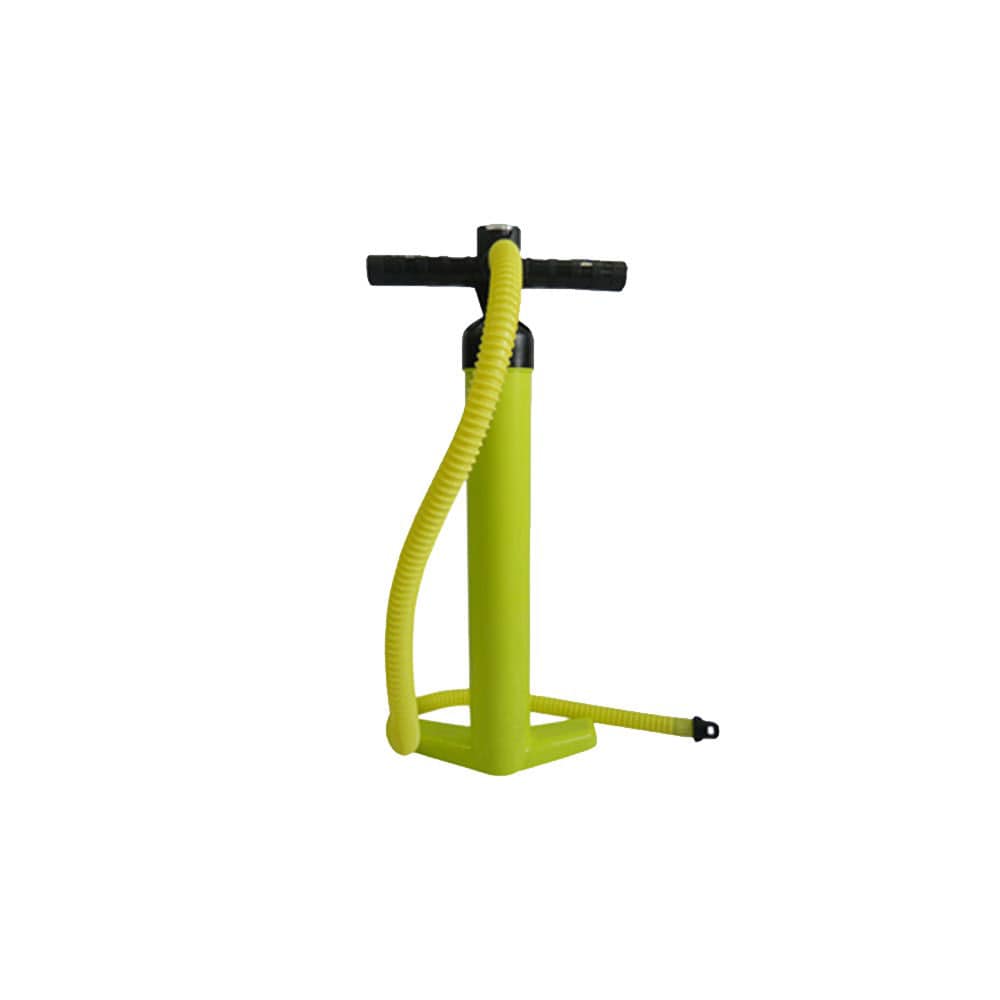 Handpump för uppblåsbar SUP – effektiv manuell pump med tryckmätare.