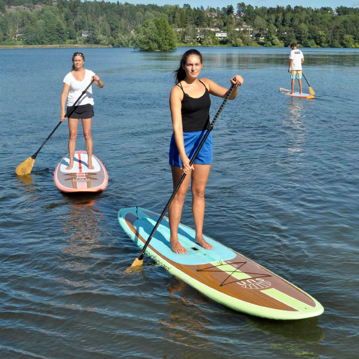 SUN 11.6 Paddleboard – hård SUP i glasfiber med wood-design från SUN