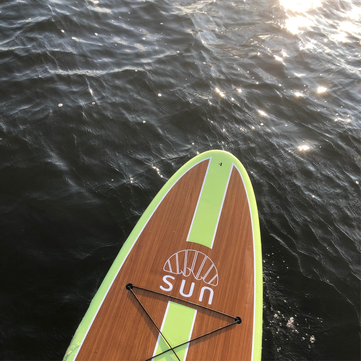 SUN 11.6 Paddleboard – hård SUP i glasfiber med wood-design från SUN