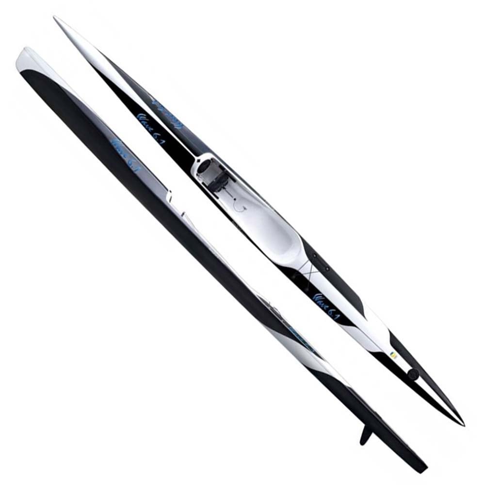 Seabird Wave 6.1 – avancerad surfski-kajak i glasfiber med roder för snabb paddling på öppet vatten