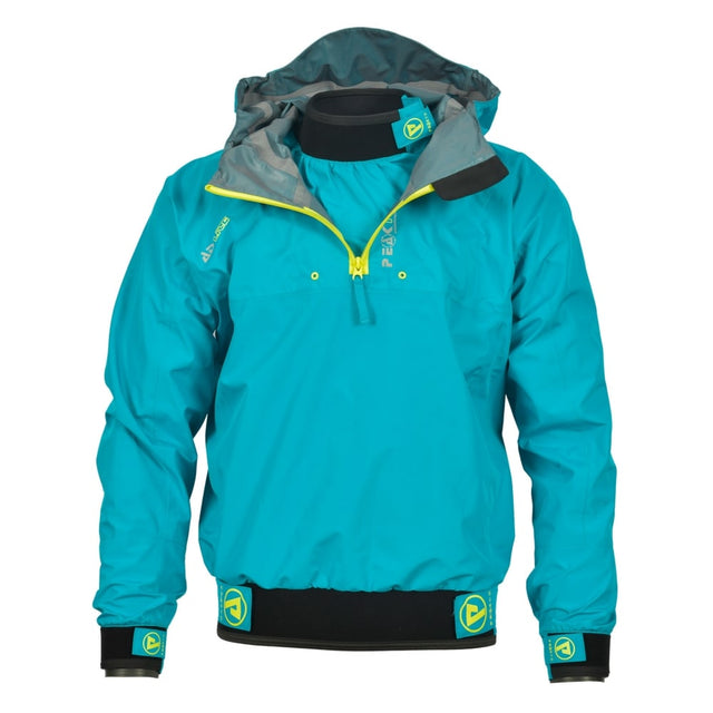Adventure Lite Blue kajakjacka framifrån – funktionell paddeljacka