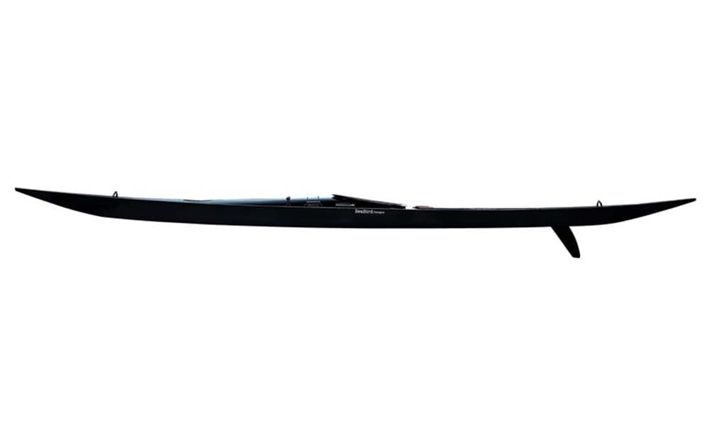 Seabird Black Pearl HV – grönlandskajak i glasfiber med hög volym för längre paddlare