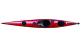 Seabird Expedition 507 – havskajak i glasfiber med roder för turpaddling och packning