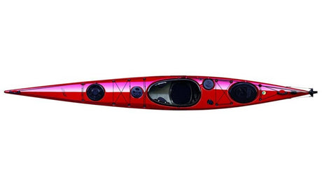 Seabird Expedition 507 – havskajak i glasfiber med roder för turpaddling och packning