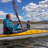 addlare i Seabird Expedition 480 MV – glasfiberkajak med roder för turpaddling