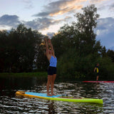 SUN Paddleboard 11.6 Touring – hård SUP i glasfiber med trädesign för stabil och bekväm paddling