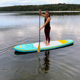SUN Sunny 10.8 – uppblåsbar allround-SUP för fritidspaddling, strandlek och familjeäventyr
