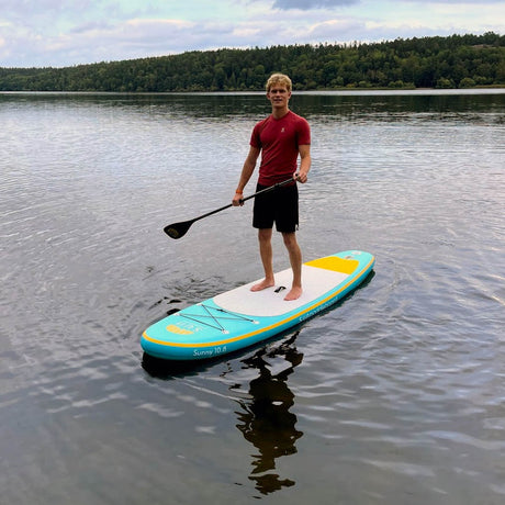SUN Sunny 10.8 – uppblåsbar allround-SUP för fritidspaddling, strandlek och familjeäventyr
