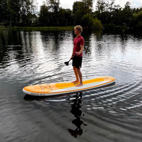 SUN Wave 10.8 – uppblåsbar allround-SUP för lek, fritid och stabil paddling i varierade förhållanden