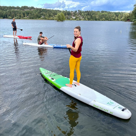 SUN Zenit 11.6 – uppblåsbar touring-SUP med balans mellan glid och stabilitet, perfekt för fritidspaddling och dagsturer