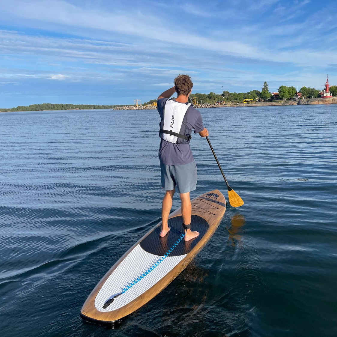 SUN Classy Thermo 12.2 – hård SUP-bräda för familjepaddling och utflykter, med tålig konstruktion och snygg design