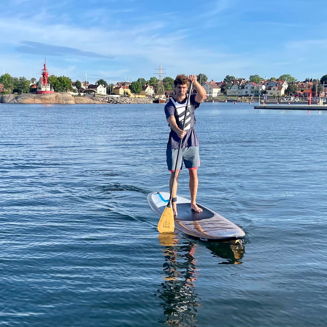 SUN Classy Thermo 12.2 – hård SUP-bräda för familjepaddling och utflykter, med tålig konstruktion och snygg design