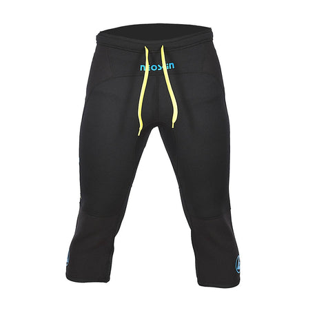 Framsida av Peak UK Strides neoprenbyxor – tekniskt underställ för kajak och kall paddling