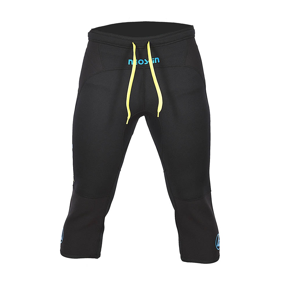Framsida av Peak UK Strides neoprenbyxor – tekniskt underställ för kajak och kall paddling