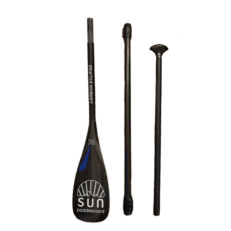 SUN Carbon Eclipse – 3-delad SUP-paddel i kolfiber med låg vikt och hög prestanda.