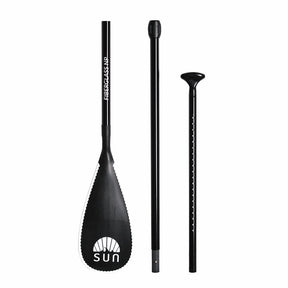SUN Glasfiber NP – 3-delad SUP-paddel i glasfiber, justerbar och lätt att packa för resor och uppblåsbara paddleboards.
