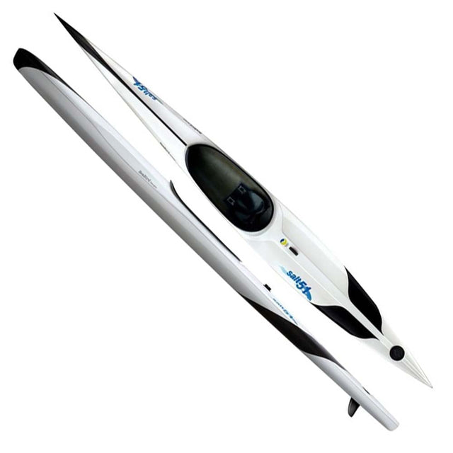 Seabird Salt 51 – kompakt motionskajak i glasfiber med roder för effektiv paddling