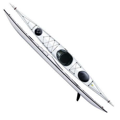 Seabird Sea Pearl – smäcker grönlandskajak i glasfiber med låg profil och traditionell design