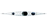 Seabird Sea Pearl – smäcker grönlandskajak i glasfiber med låg profil och traditionell design