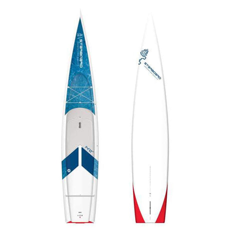 Starboard Water Tech – hård SUP-bräda med smal design och effektivt glid för lugna vatten och långdistanspaddling.