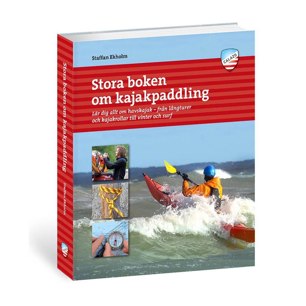 Stora Boken Kajakpaddling från Calazo – komplett bok om paddling och säkerhet