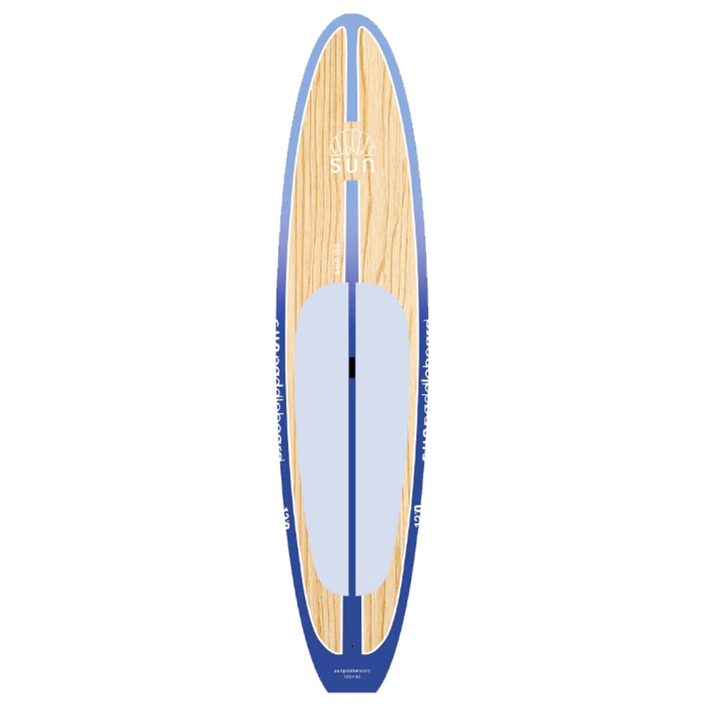 12.0 Paddleboard i glasfiber från SUN – hård SUP med elegant wood-design