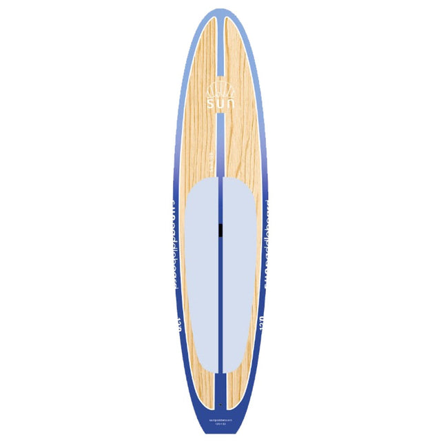 12.0 Paddleboard i glasfiber från SUN – hård SUP med elegant wood-design