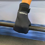 Våthandskar i neopren, svart modell med grepp för paddling