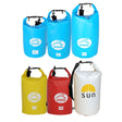 Komplett drybag-set med vattentäta påsar från Vidda och SUN Paddleboard – 5L, 10L, 15L, 20L med rullstängning och flytförmåga, perfekt för kajak, SUP och friluftsliv