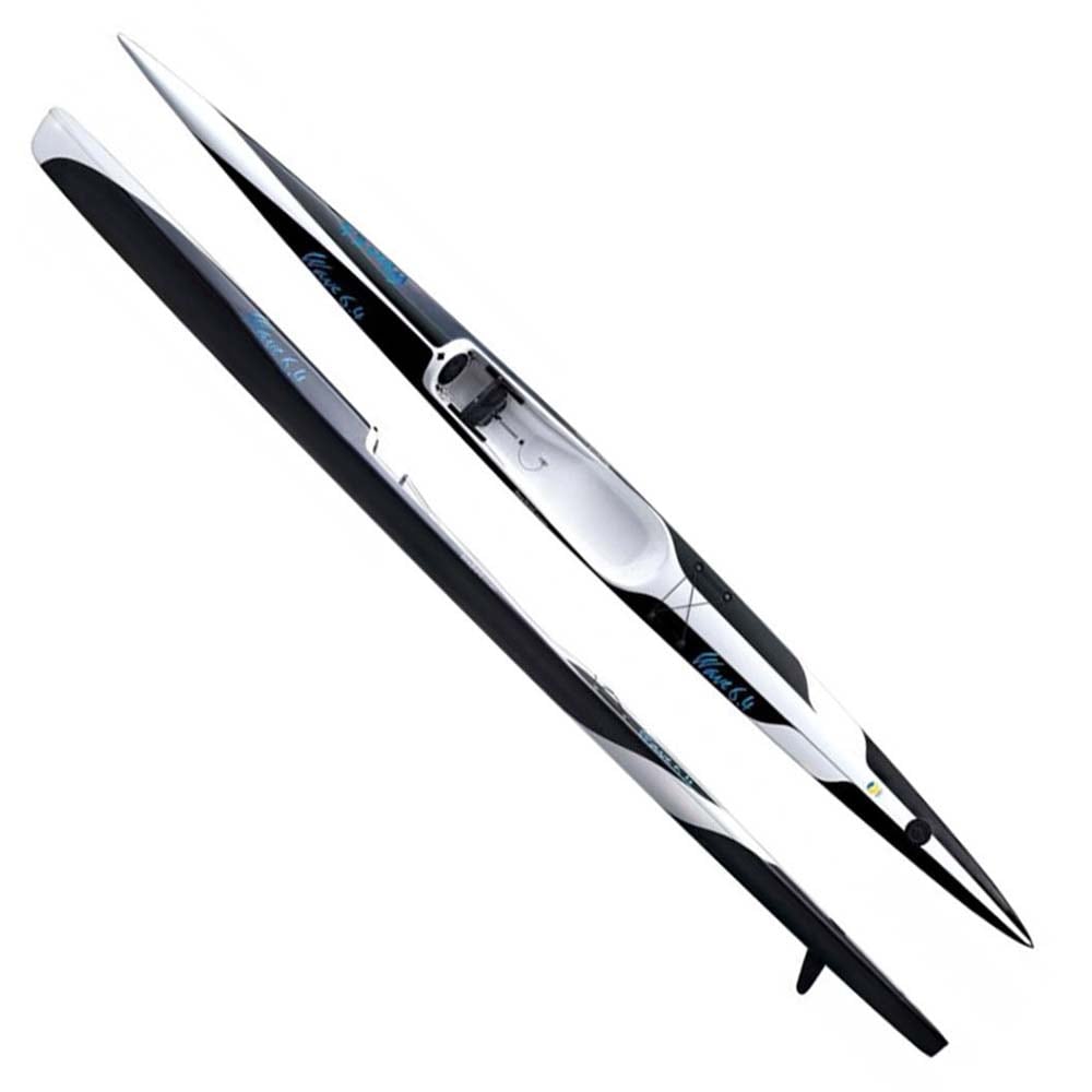 Seabird Wave 6.4 – lång och avancerad surfski-kajak i glasfiber med roder för hög fart och havspaddling