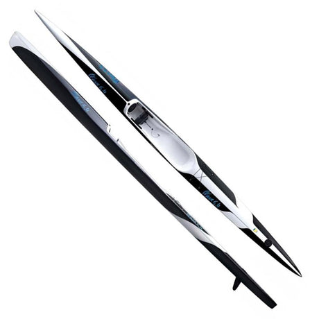 Seabird Wave 6.4 – lång och avancerad surfski-kajak i glasfiber med roder för hög fart och havspaddling