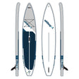 Uppblåsbar SUP White Spot 12.6 – snabb och stabil touring paddleboard