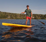SUN 12.6 Touring – hård SUP i glasfiber med wood-design för långdistanspaddling