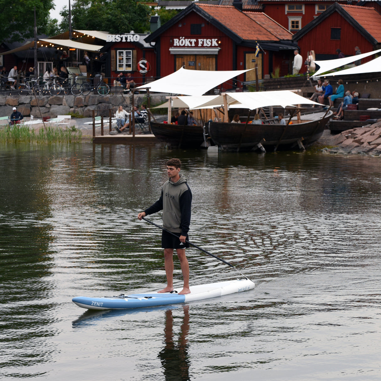 SUN Zenit 14.0 – uppblåsbar touring-SUP med extra längd för maximal glid, stabilitet och fart vid långdistanspaddling