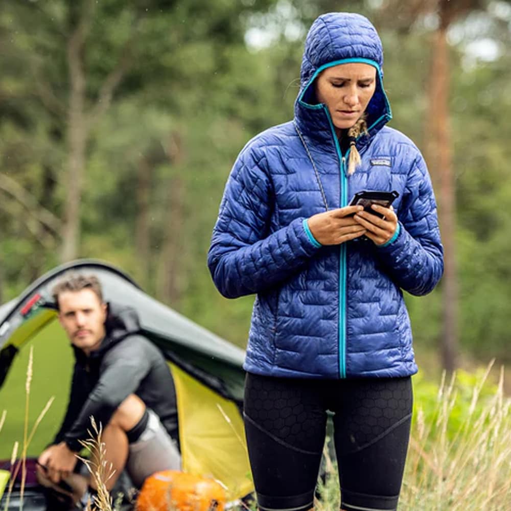 Ortlieb Safe-It – skicka sms genom det genomskinliga skyddet
